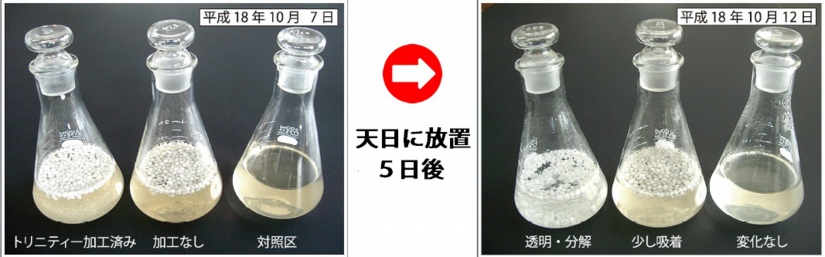 無添加シャンーにしようされている光触媒
