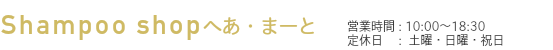 無添加シャンプーで髪のトラブル防止をおすすめします。